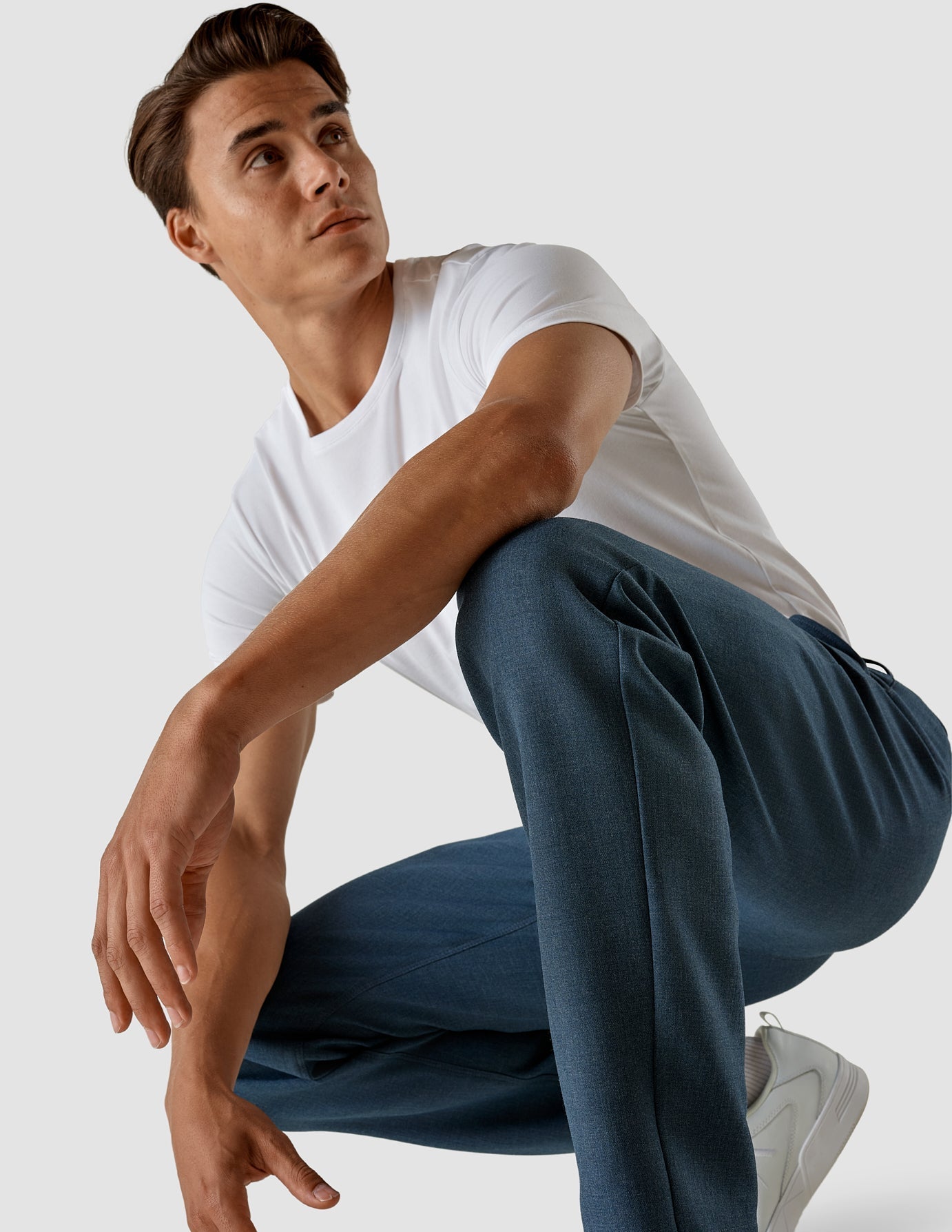 Heavy Edition Pants Regular Deep Blue Melange